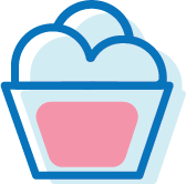 Ice Cream Cup Bowl